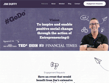 Tablet Screenshot of jim-duffy.com